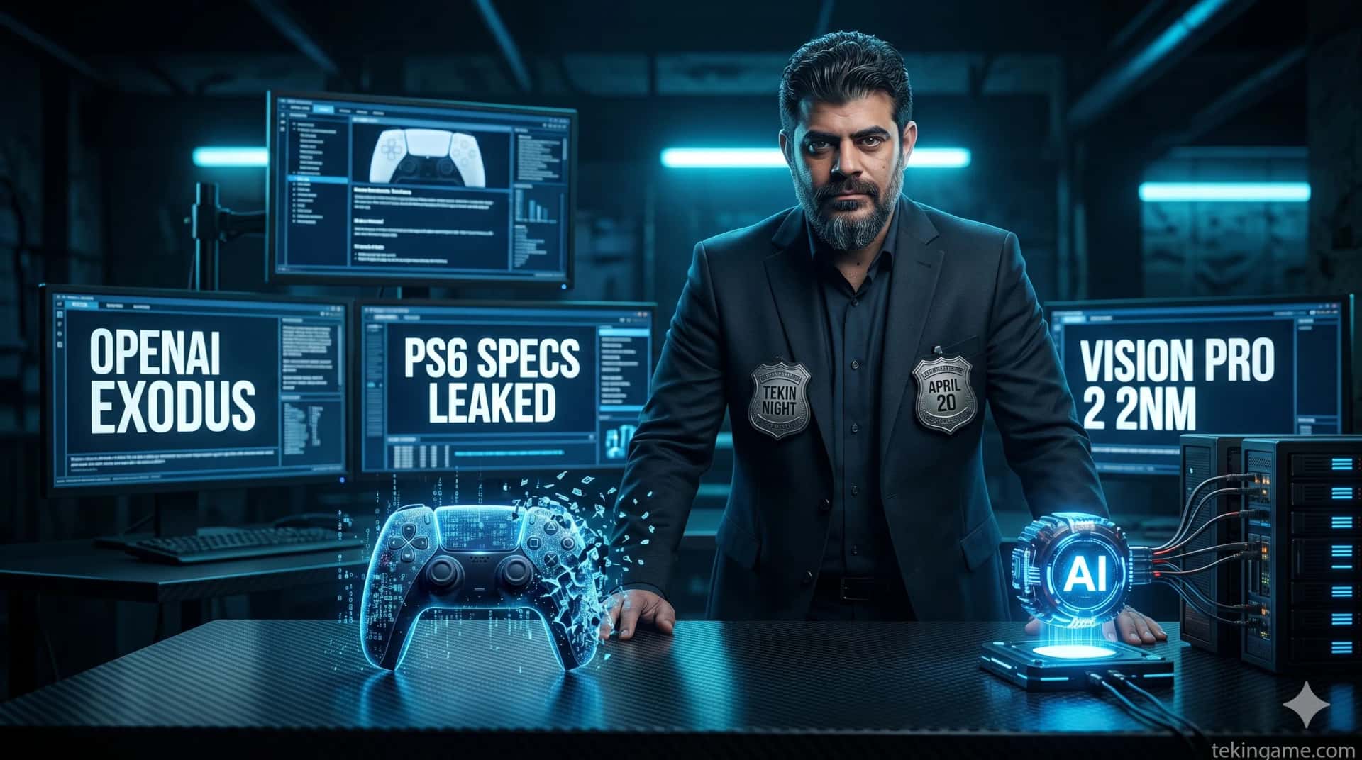 🌙 Tekin Night April 20: OpenAI Exodus & PS6 Specs Leaked 🤖🎮🔥