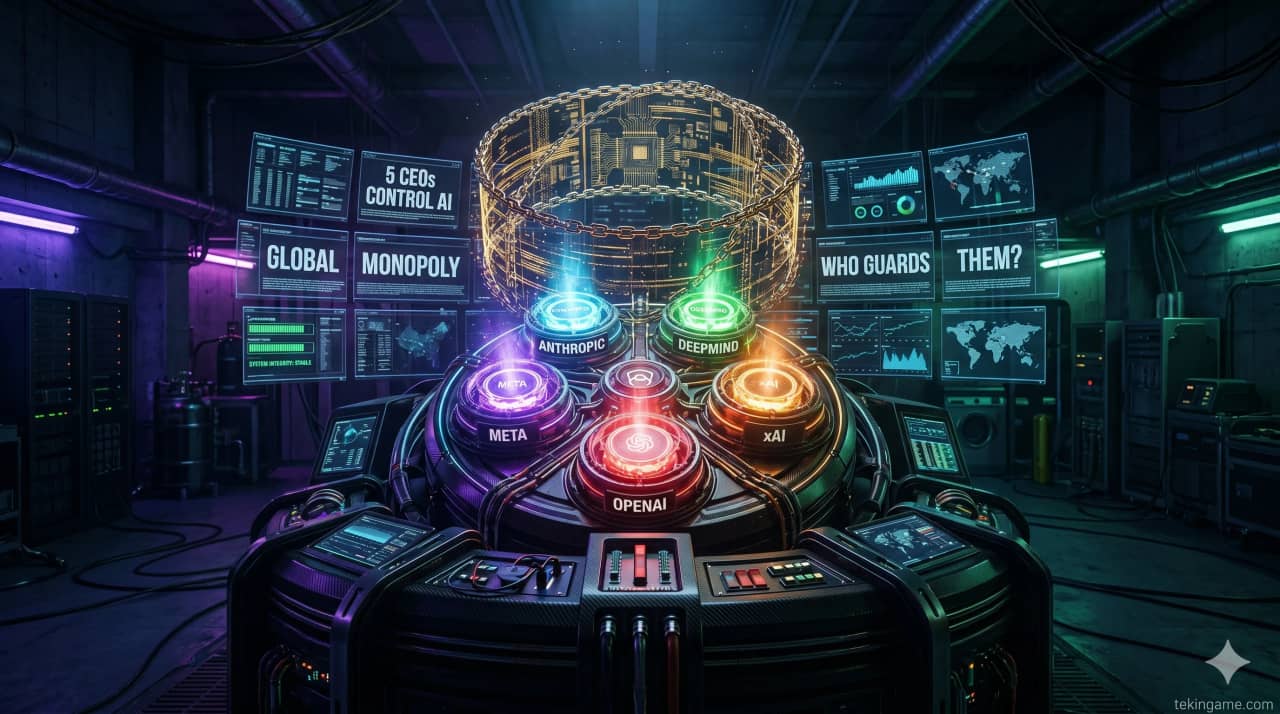 5 Men Control the AI World: Who Is Guarding the Guardians?