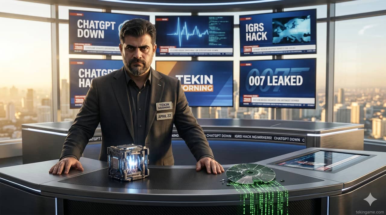 🌅 Tekin Morning April 22: Massive Game Rating Hack & Global ChatGPT Outage