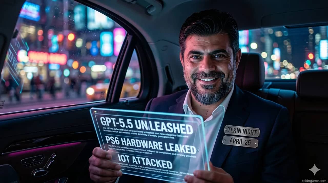 🌑 Tekin Night April 25: GPT-5.5 Autopsy & PlayStation 6 Hardware Leaks! 🚀