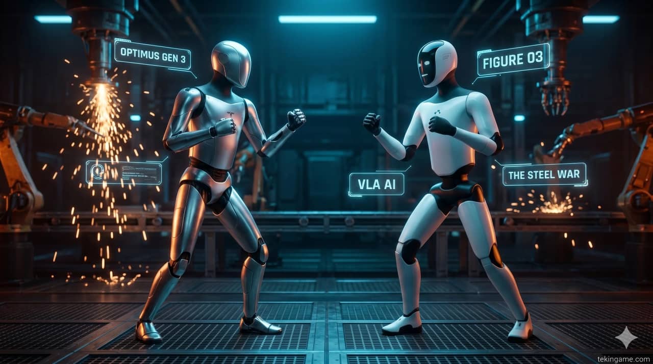 🏴☠️ Tekin Guide: The Steel War 2026; Tesla Optimus vs. Figure 03 🤖