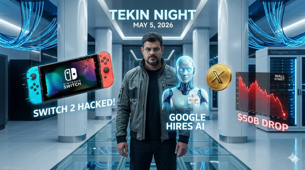 🌙 Tekin Night May 5: Switch 2 Hacked, AI Sanctions & Netflix Nexus
