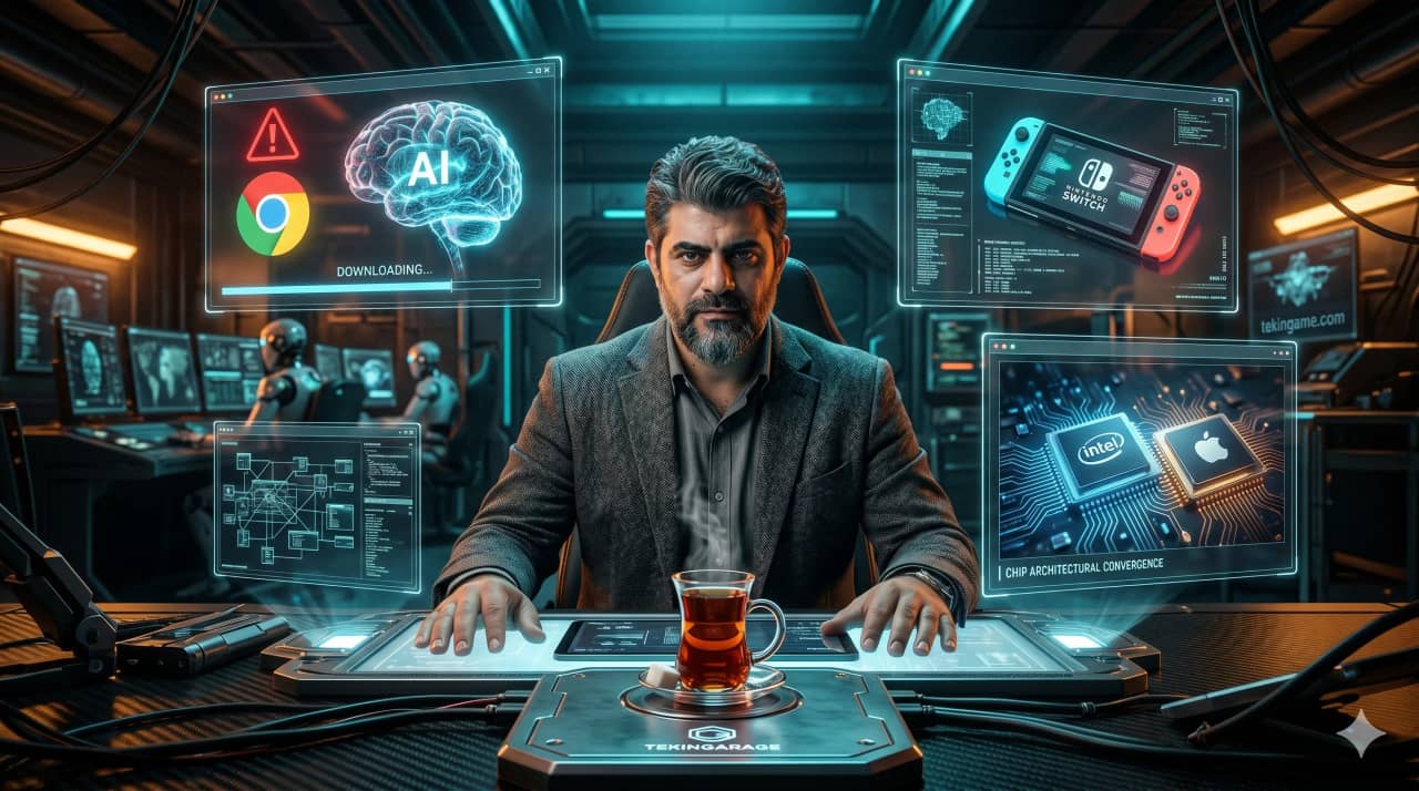 🌙 Tekin Night May 9: Chrome's Secret AI Download, Switch 2 Price Hike & Apple-Intel Alliance