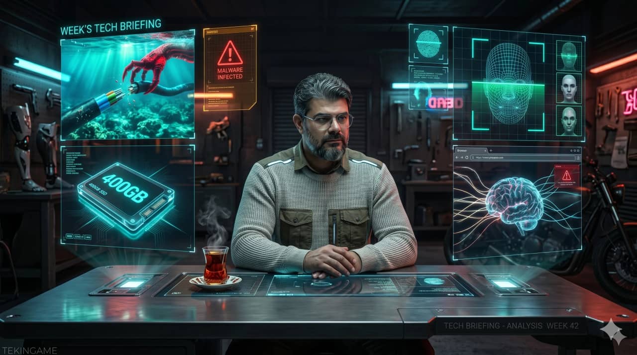 Tekin Weekly (May 3-9, 2026): Google's Silent AI Invasion & Biometric Revolution