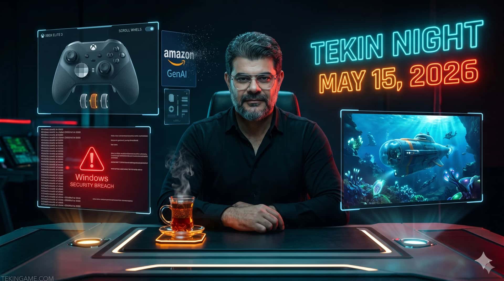 🌙 Tekin Night May 15: Xbox Elite 3 Leak, Windows Hack & Cisco Layoffs