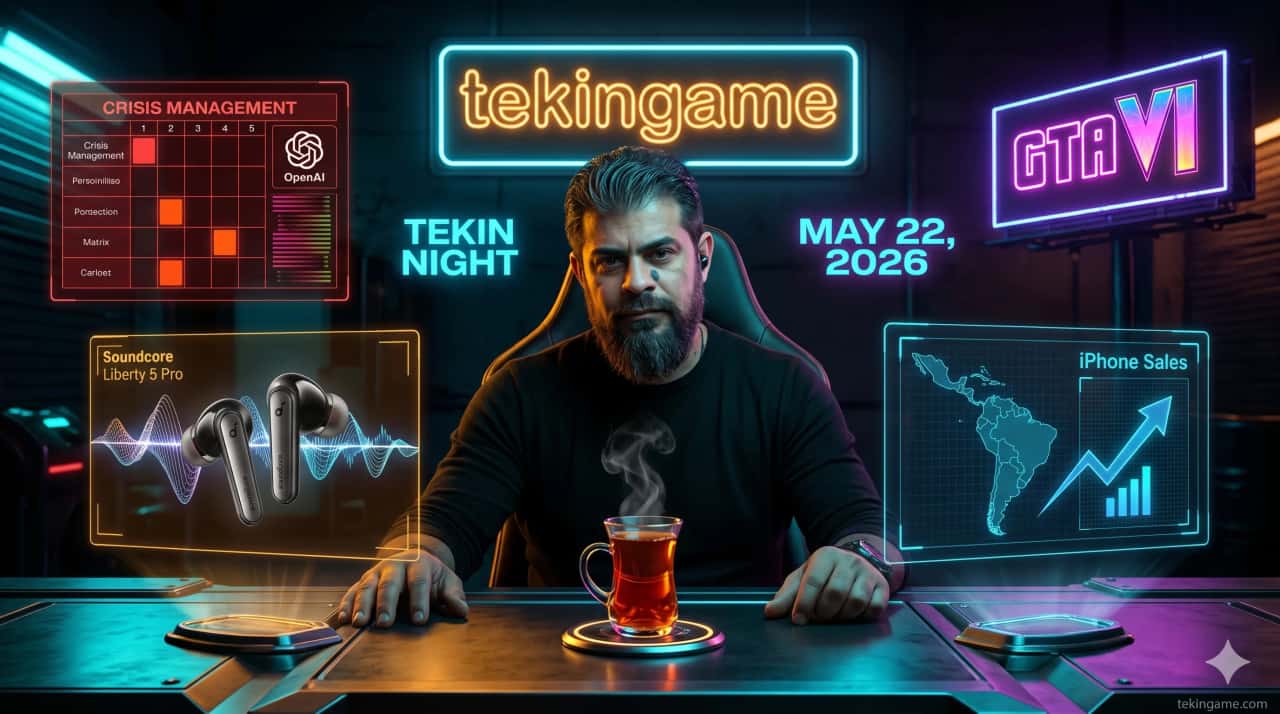 🌙 تيكن نايت 22 مايو 2026: تعيين OpenAI الكبير، رقم قياسي لـ Anker، قفزة آيفون وأسرار GTA 6