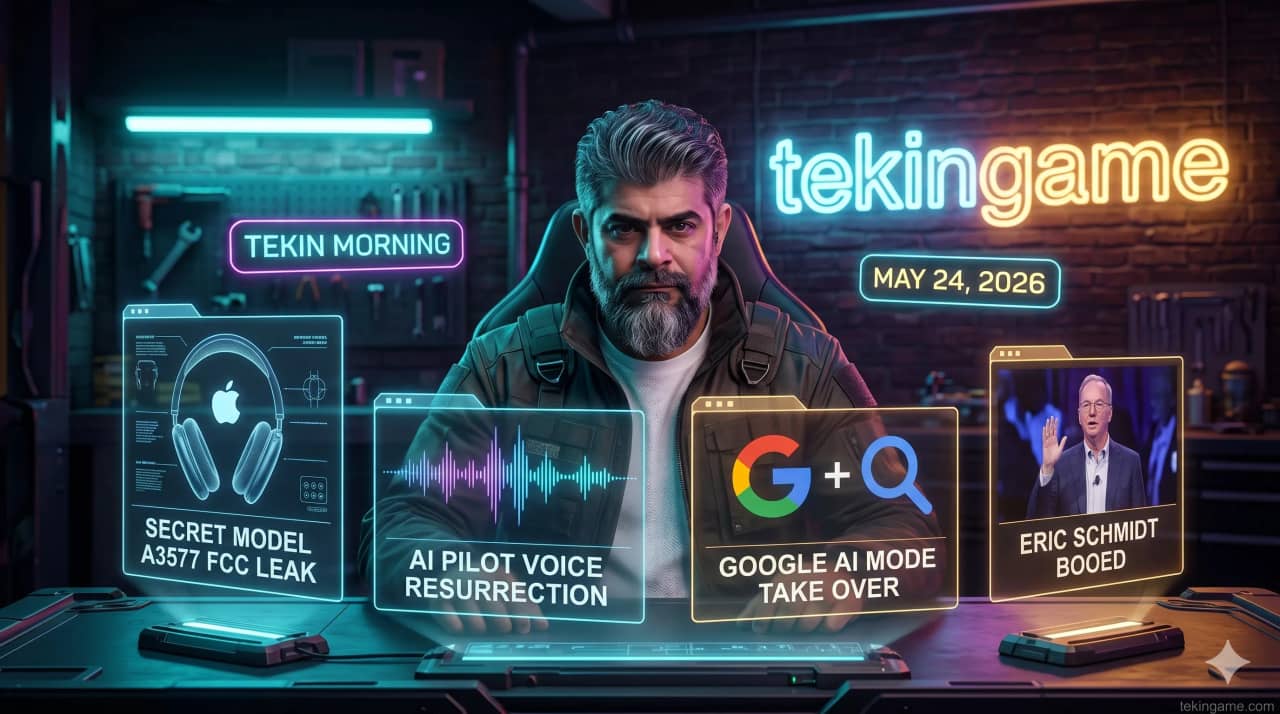 🌙 Tekin Night May 24, 2026: SpaceX Historic IPO Prospectus, The CARR Revenue Scandal, Pixel Disco Icons, iPhone 17 Pro Live MLS Broadcast, Spotify AI Overload & Gemini Spark macOS Agent