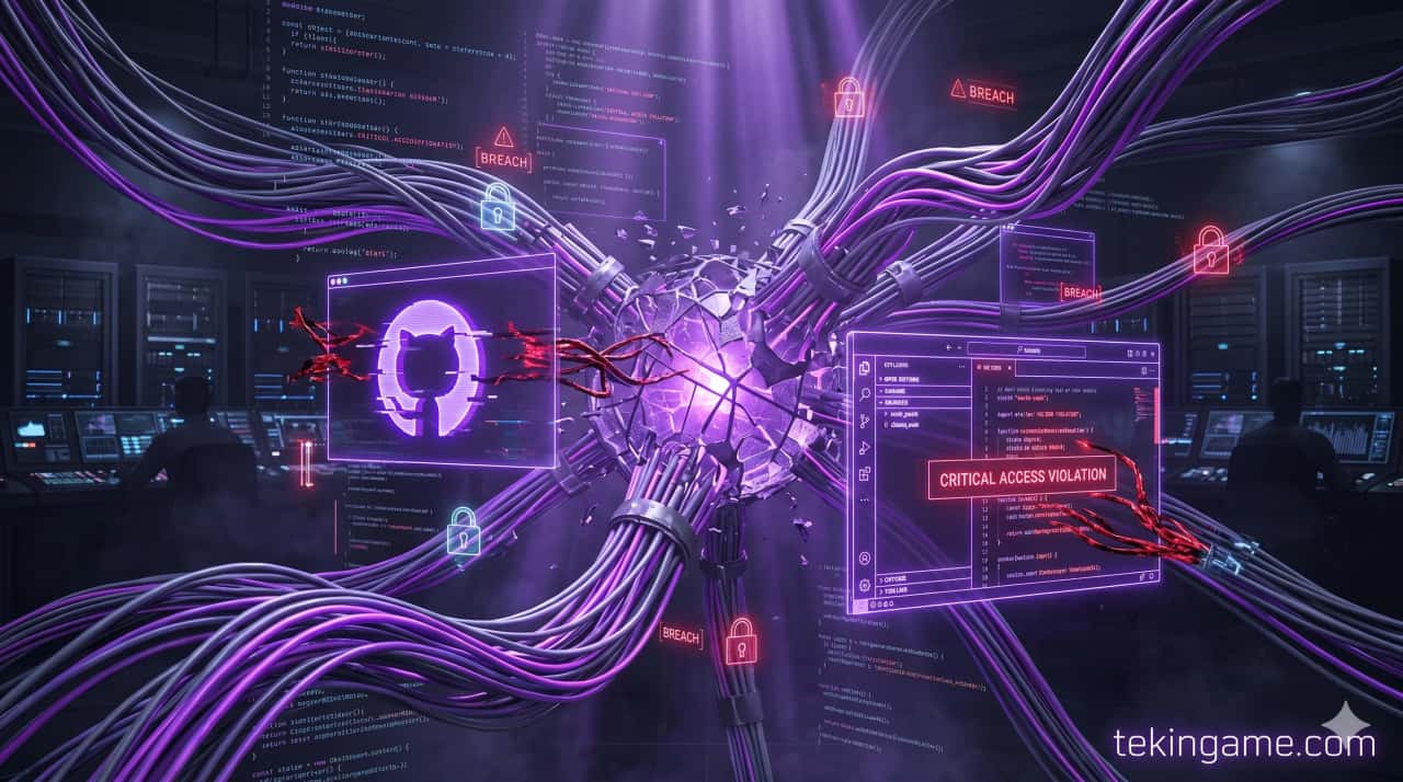 الهجوم السيبراني على GitHub: أزمة إضافات VS Code والدروس الأمنية لعام 2026 (تحليل عميق)