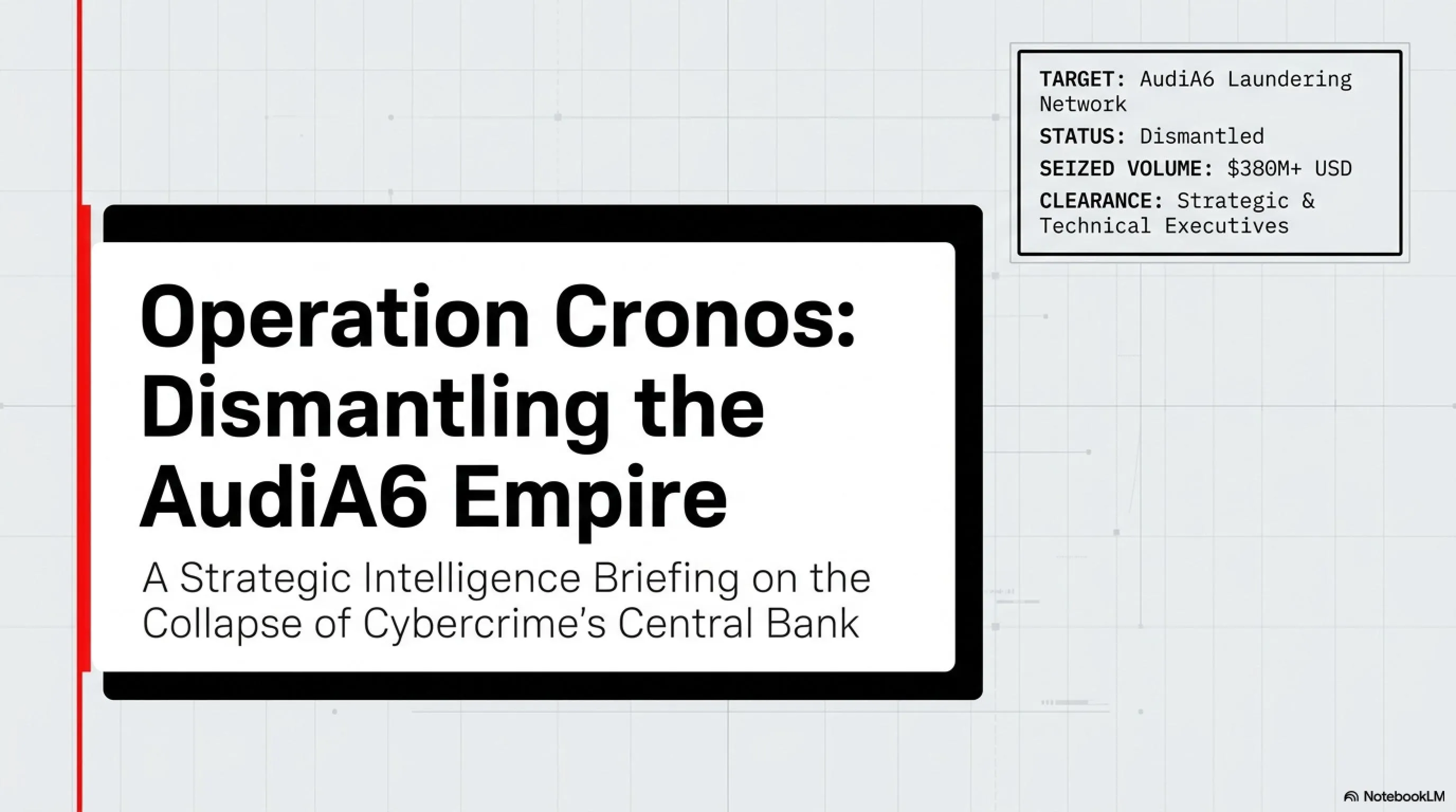 🛡️ Tekin Darkweb Special: The Fall of the AudiA6 Money Laundering Empire - Gallery image 1