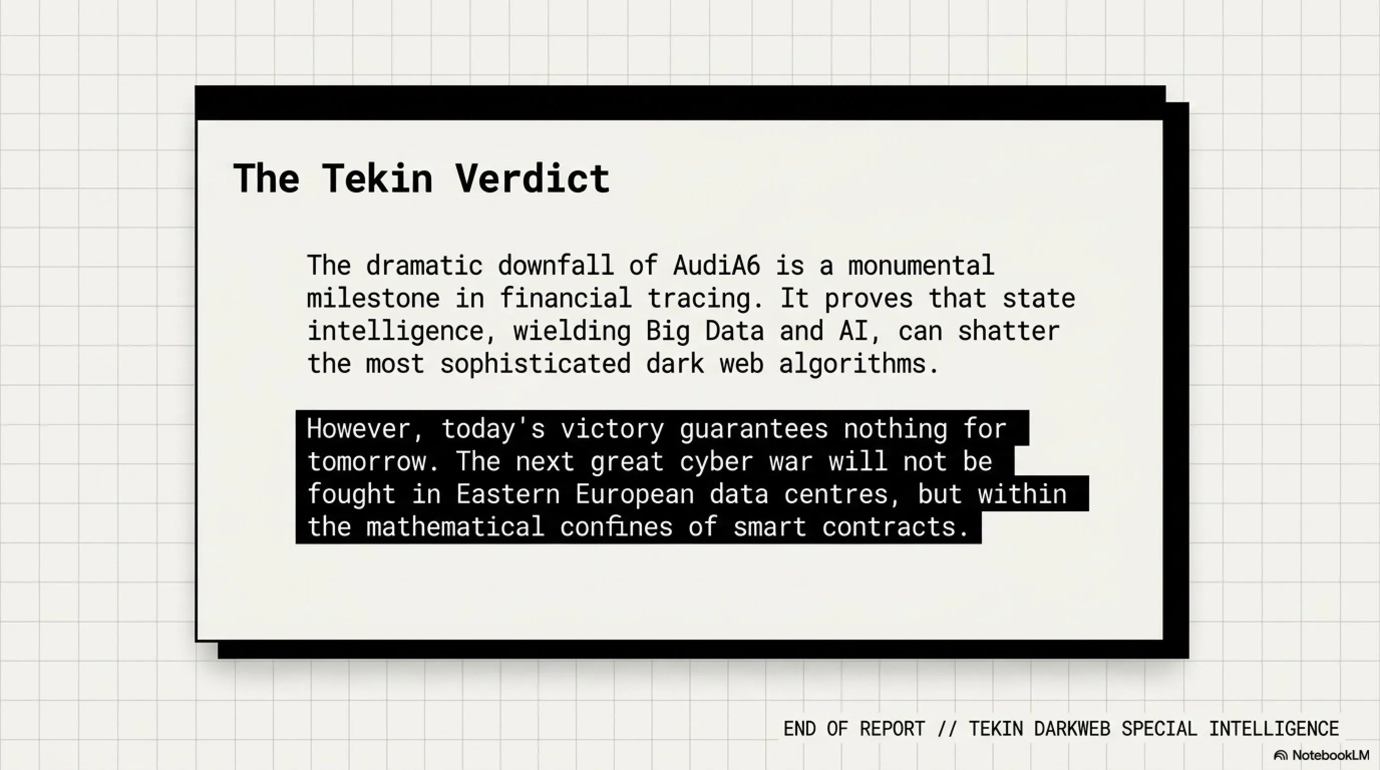 🛡️ Tekin Darkweb Special: The Fall of the AudiA6 Money Laundering Empire - Gallery image 8
