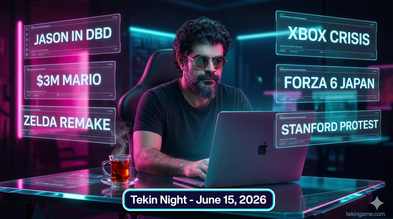 🌙 Tekin Night June 15, 2026: Jason Voorhees Joins DBD, $3M Mario Record & Xbox's Sustainability Crisis
