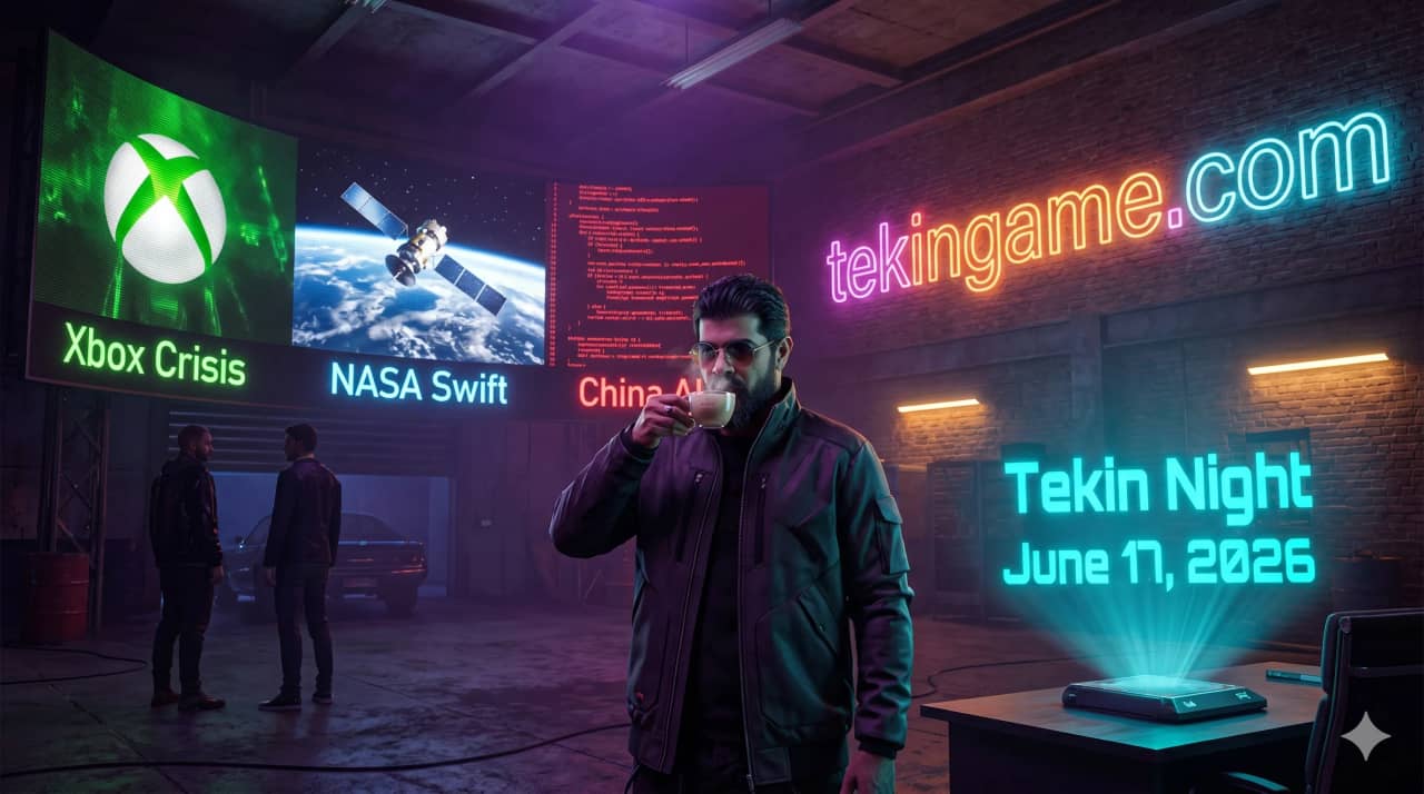 🌙 Tekin Night June 17, 2026: Xbox Crisis, SpaceX Launch & China's AI Revolution 🚀