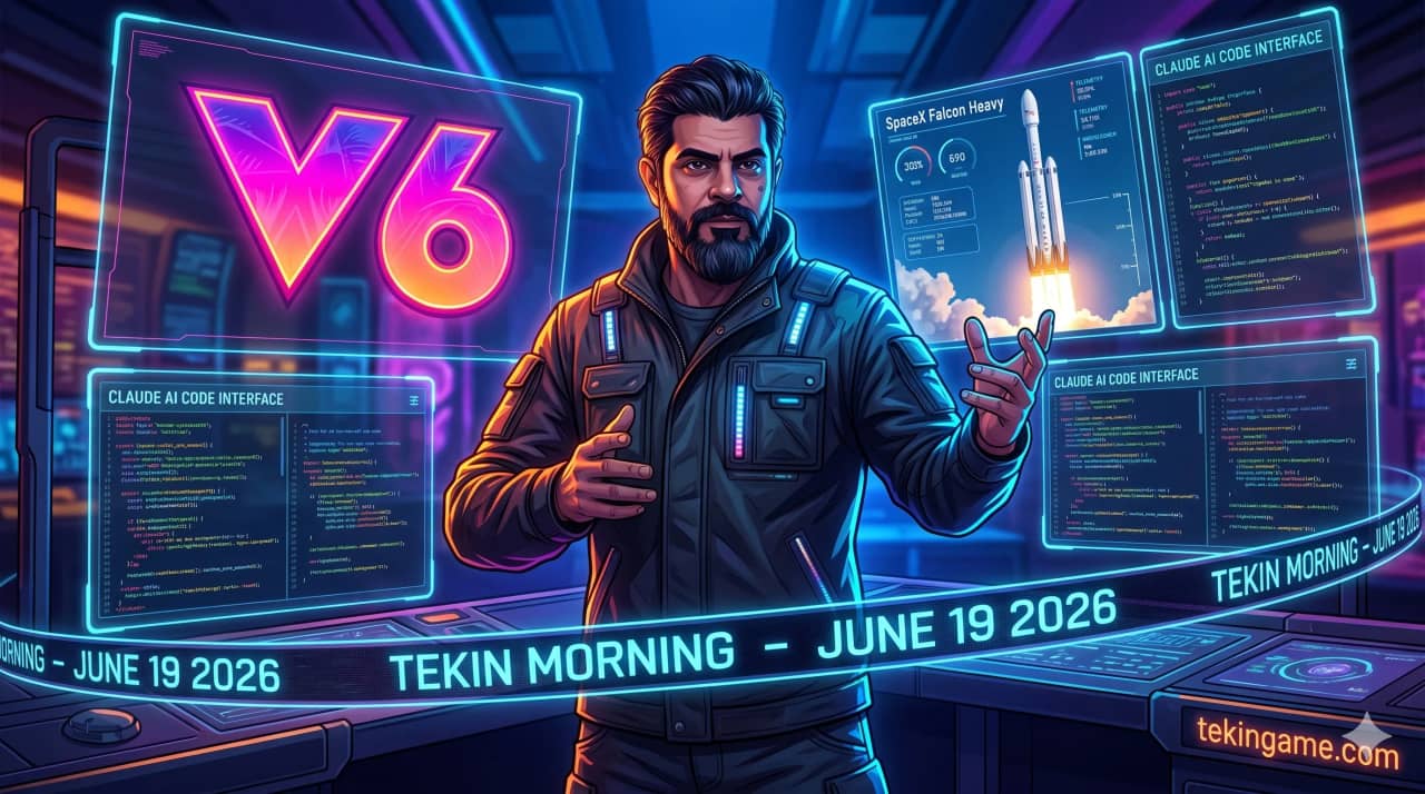🌅 Tekin Morning June 19, 2026: GTA 6 Pre-Orders Launch, NGINX Critical Flaws & AI Coding Revolution 🚀⚡