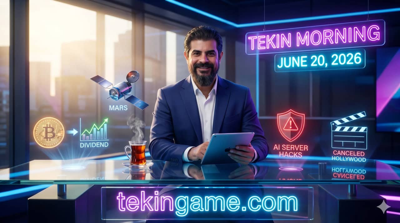 🌅 Tekin Morning June 20: Bitcoin DRIP ETF, AI Security Crisis & Mars