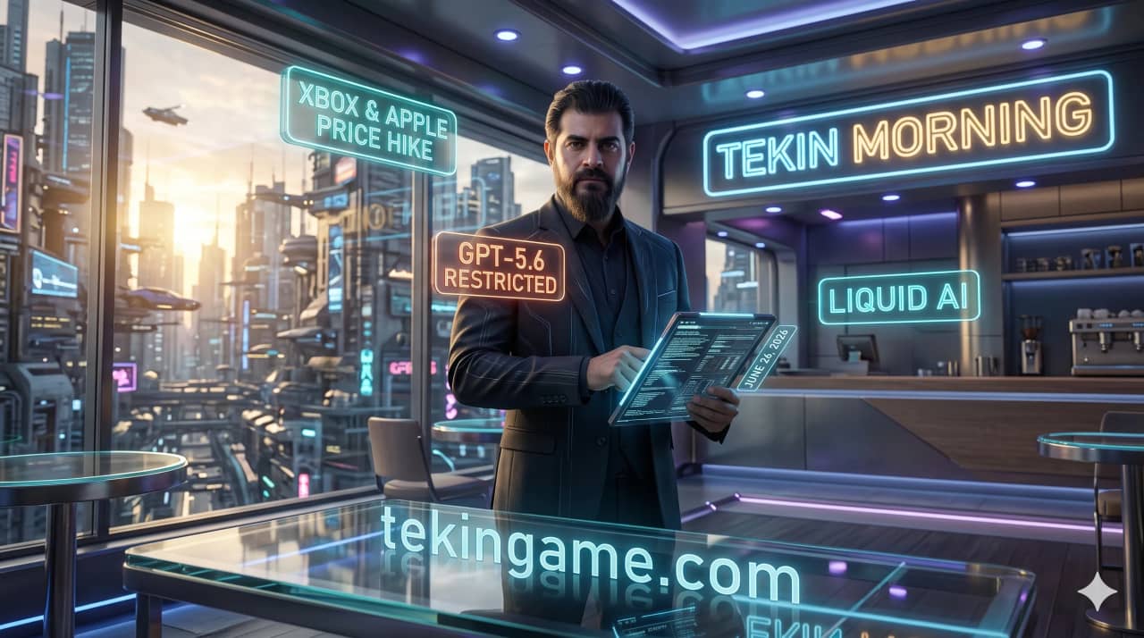 ☕ Tekin Morning | Xbox & Apple Price Hikes, White House Restricts GPT-5.6
