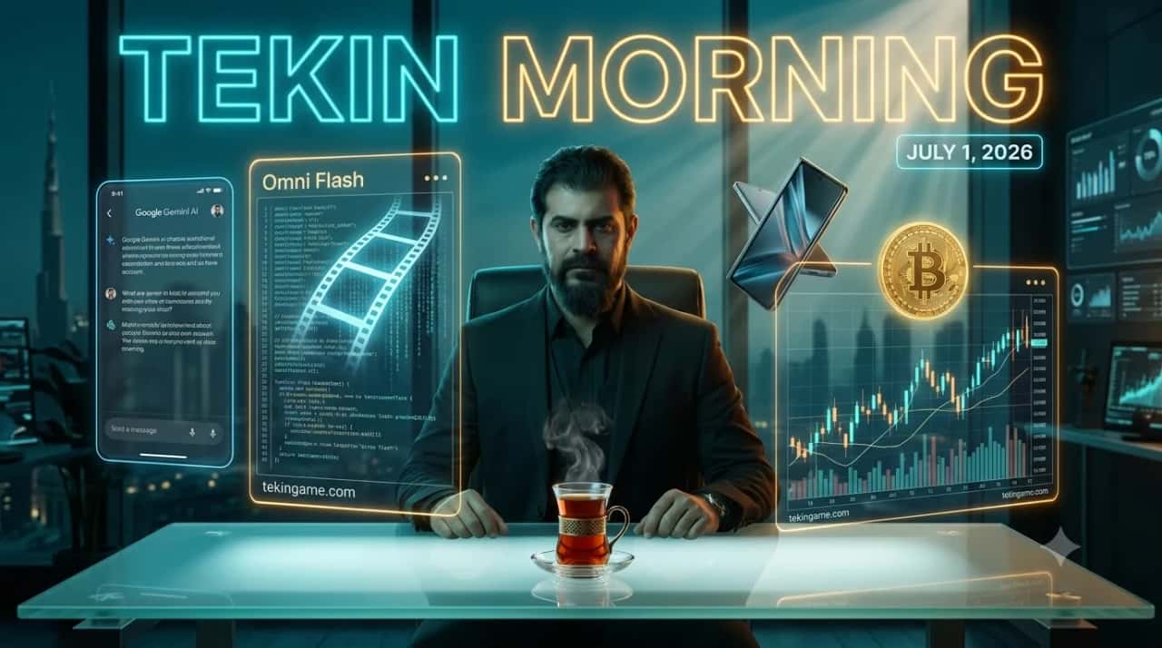 ☀️ Tekin Morning | Wednesday July 1, 2026: Gemini Drive to Trump Crypto Disclosure