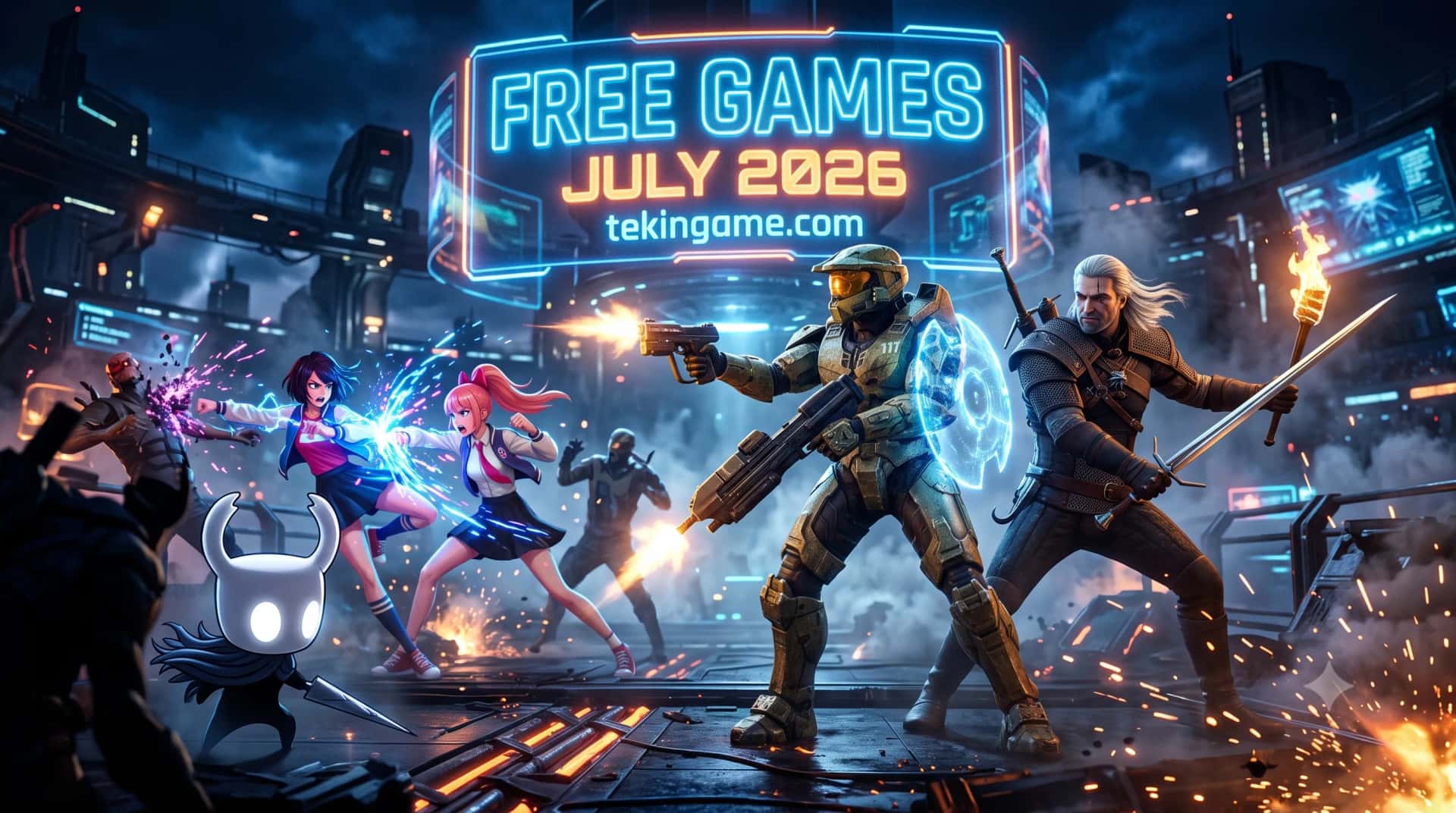 Complete Guide to July 2026 Free Games: From Halo to The Witcher