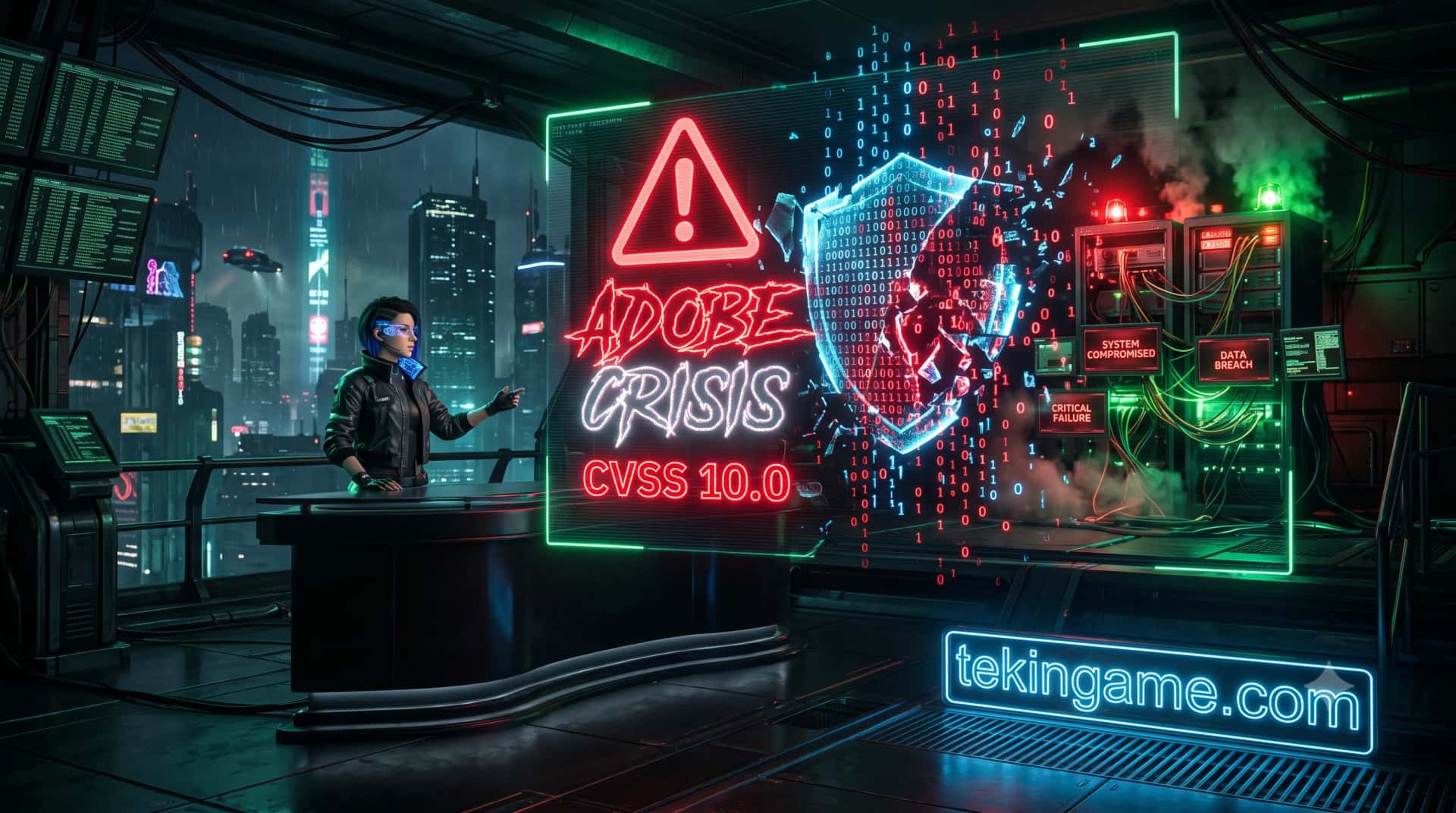 🚨 أزمة Adobe الأمنية: سبع ثغرات حرجة بدرجة كاملة (CVSS 10.0)