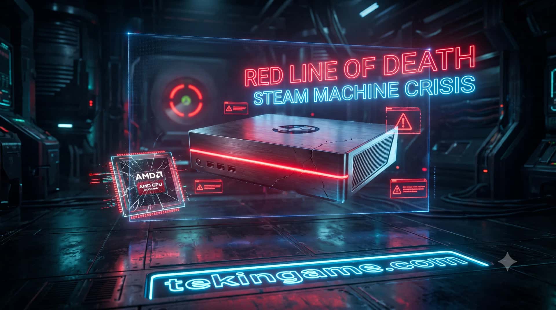 🔴 خط قرمز مرگ (RLOD): آیا کابوس Xbox 360 در Steam Machine بازگشته است؟