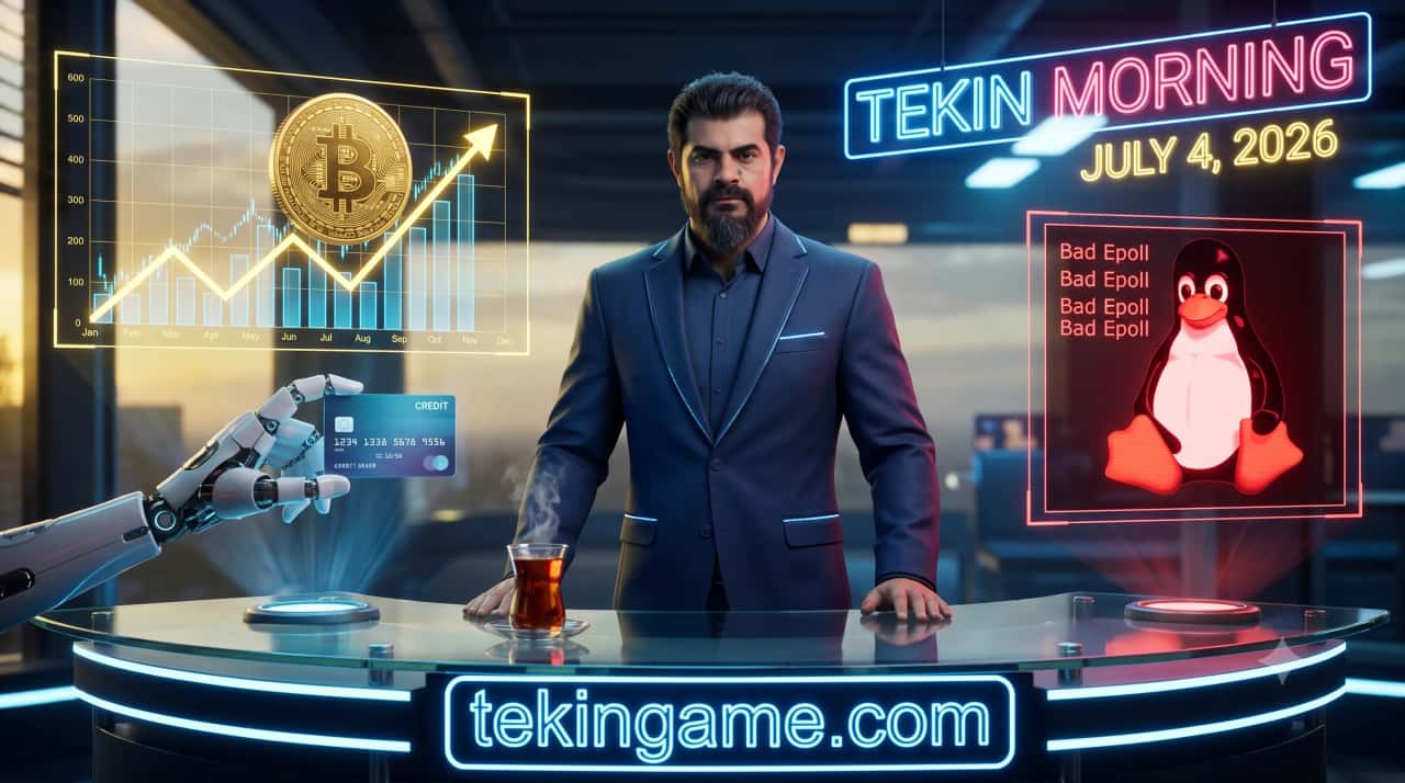 ☀️ Tekin Morning July 4, 2026: AI Autonomous Payments & Linux Under Threat