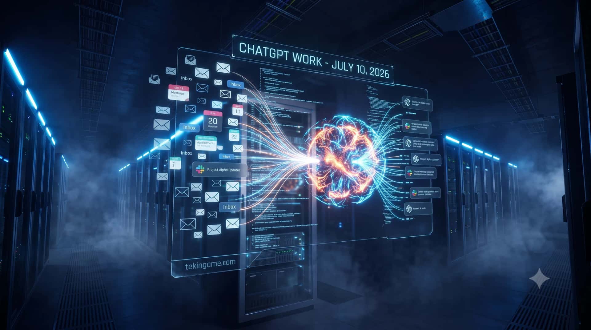 ChatGPT Work: When OpenAI Gets Access to Your Email, Slack, and Calendar