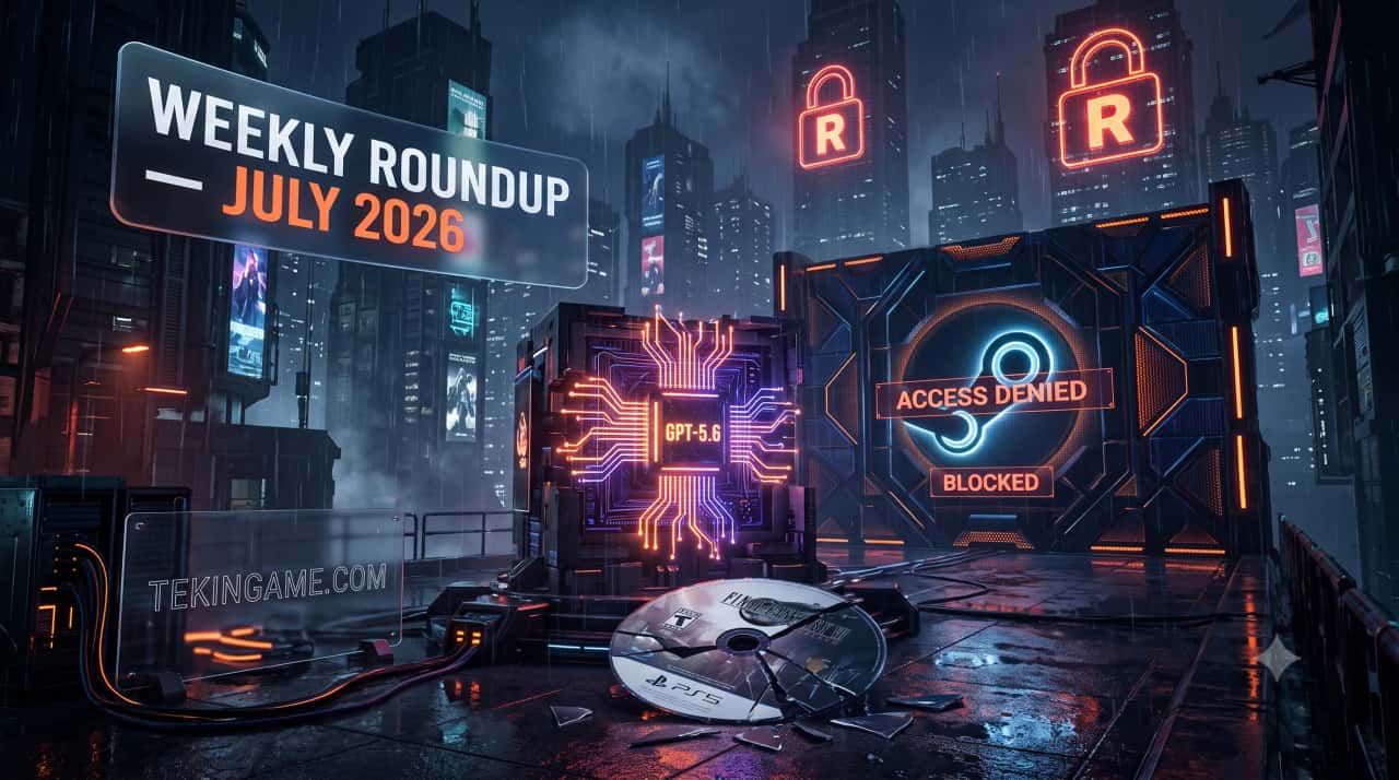 تقرير تكين غيمنغ الأسبوعي | 5-11 يوليو 2026: ثورة GPT-5.6 وانهيار Steam China
