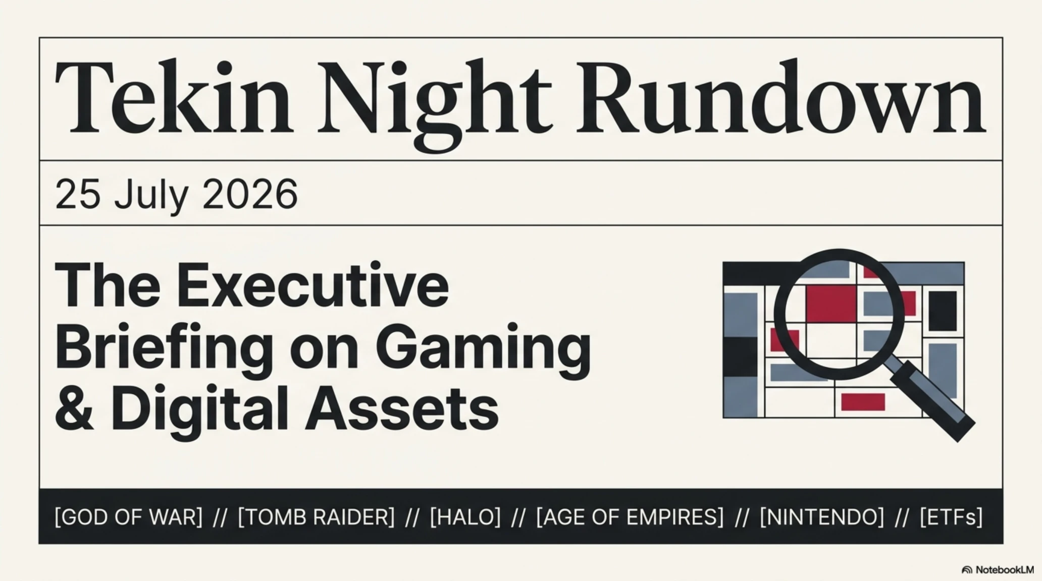 🌙 Tekin Night July 25: God of War Laufey Date, Tomb Raider Delay, and Ethereum Outflows - Gallery image 1