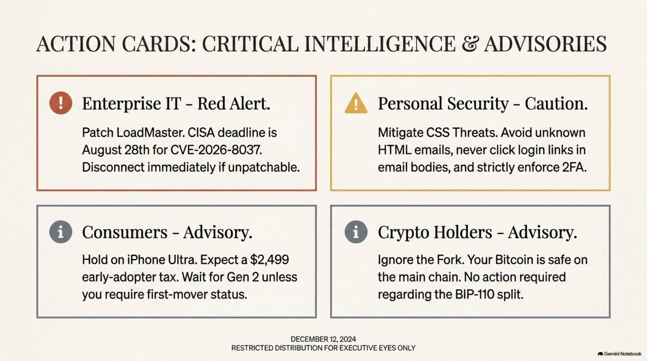 Tekin Night | Sunday August 9, 2026: CSS Cyber Attacks, Bitcoin Fork & iPhone Ultra - Gallery image 10