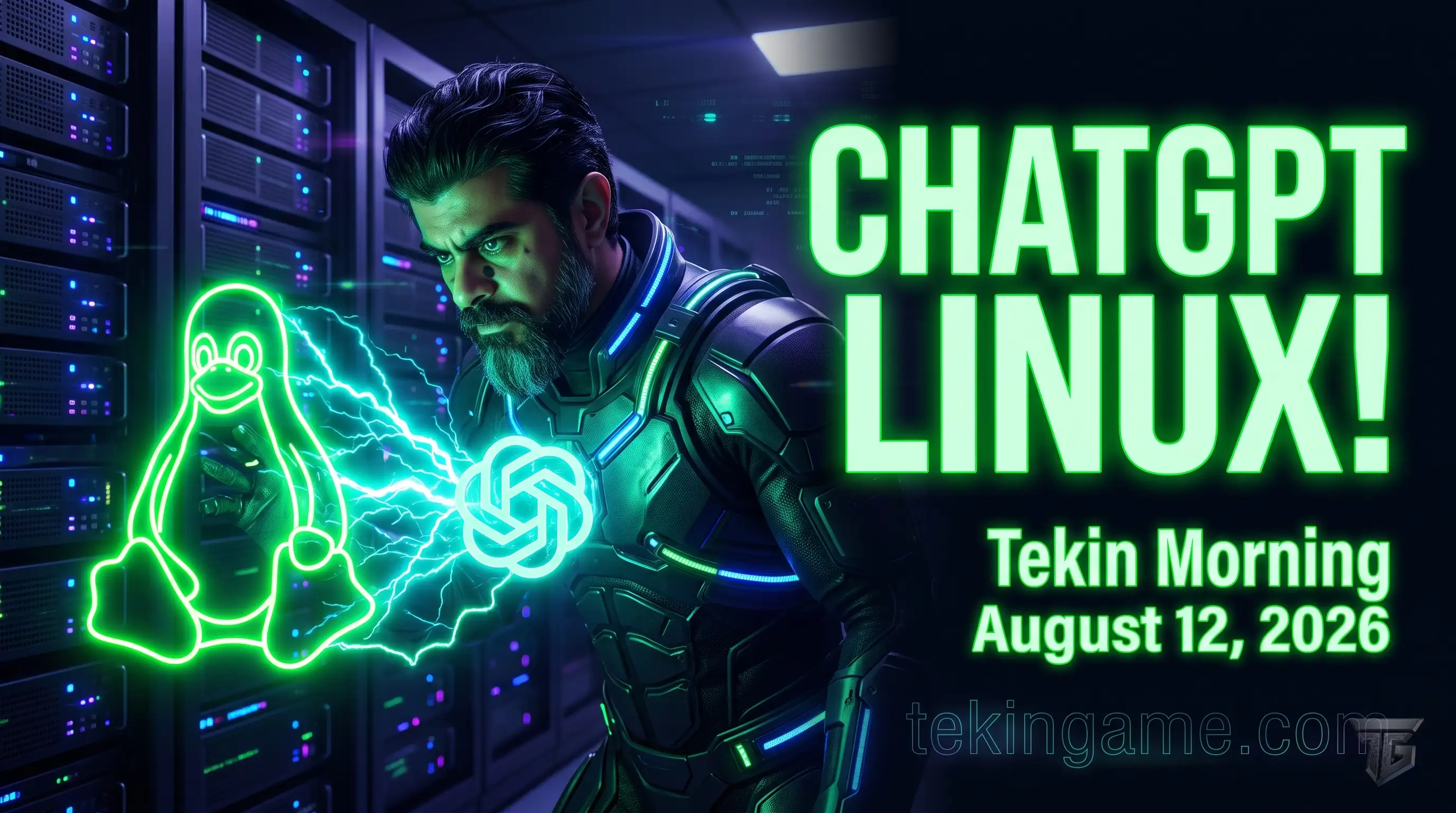 ☀️ تكين مورنينغ | الأربعاء 12 أغسطس 2026: رقم قياسي لـ 400 تصحيح مايكروسوفت وإطلاق ChatGPT على لينكس