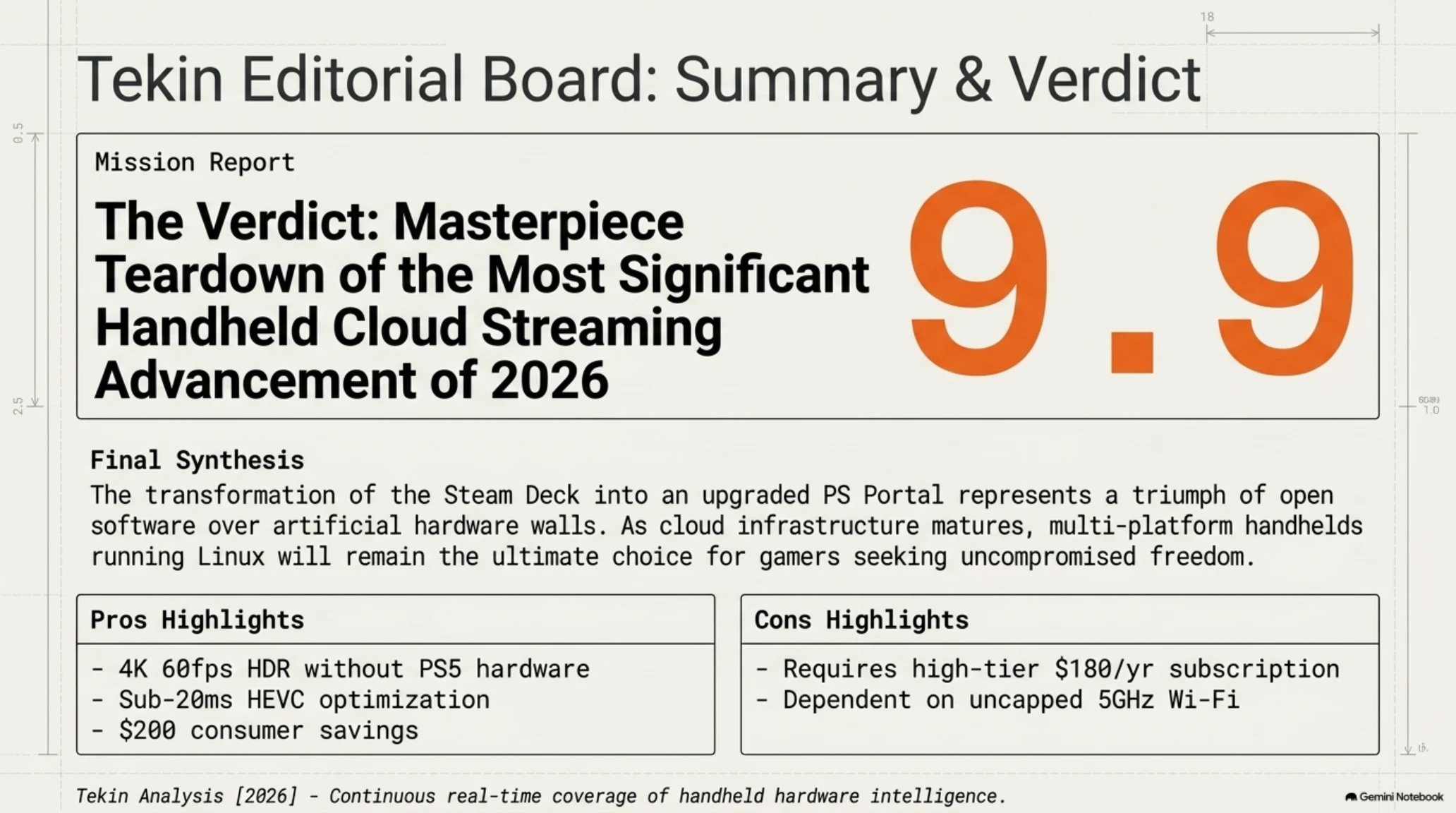 🎭 Tekin Analysis | Steam Deck Becomes the Ultimate PlayStation Portal Killer - Gallery image 7