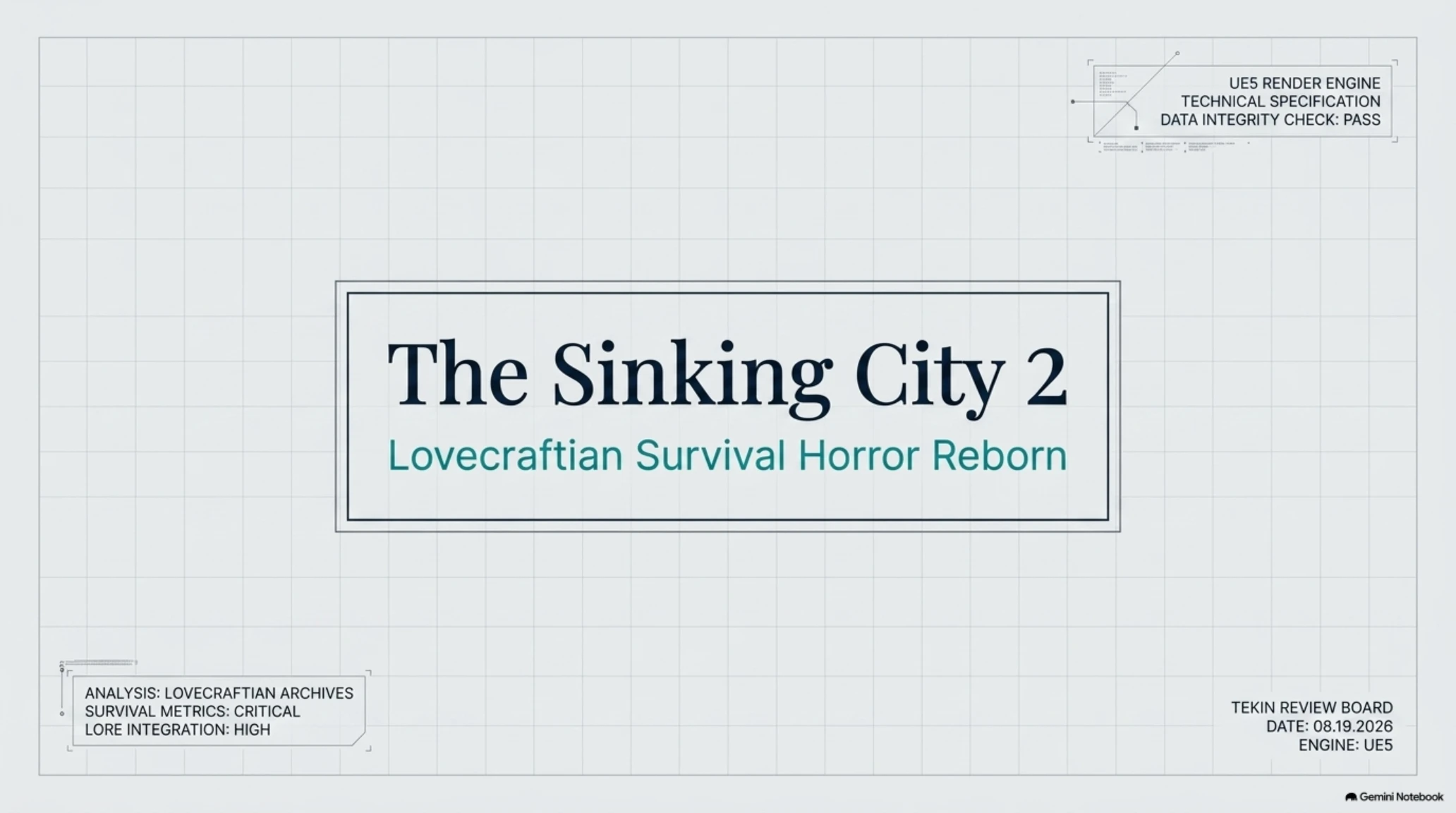 تکین بررسی | نقد و بررسی کامل بازی The Sinking City 2 در موتور Unreal Engine 5 - Gallery image 2