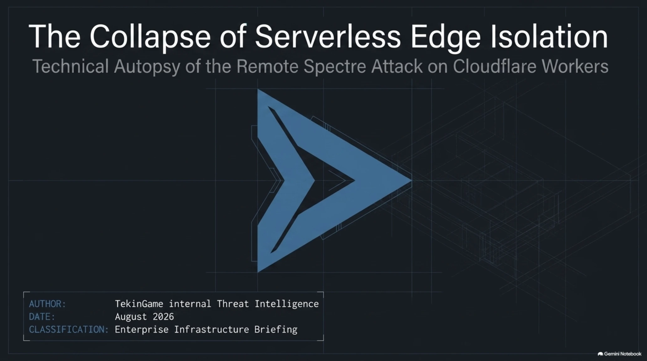 تکين أناليز | سقوط العزل السحابي: هجوم Spectre ريموت على Cloudflare Workers - Gallery image 1