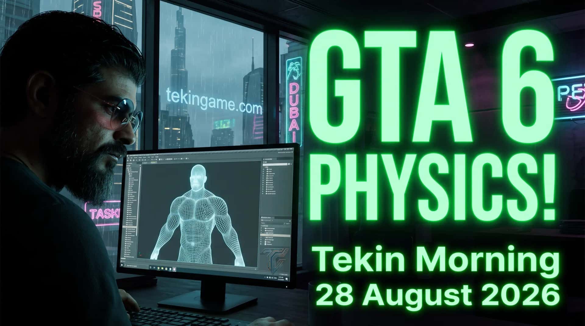 ☀️ تيكين مورنينغ 28 أغسطس 2026 | فيزياء GTA 6 المذهلة، إطلاق Gemini 3.5 وطفرة إنفيديا