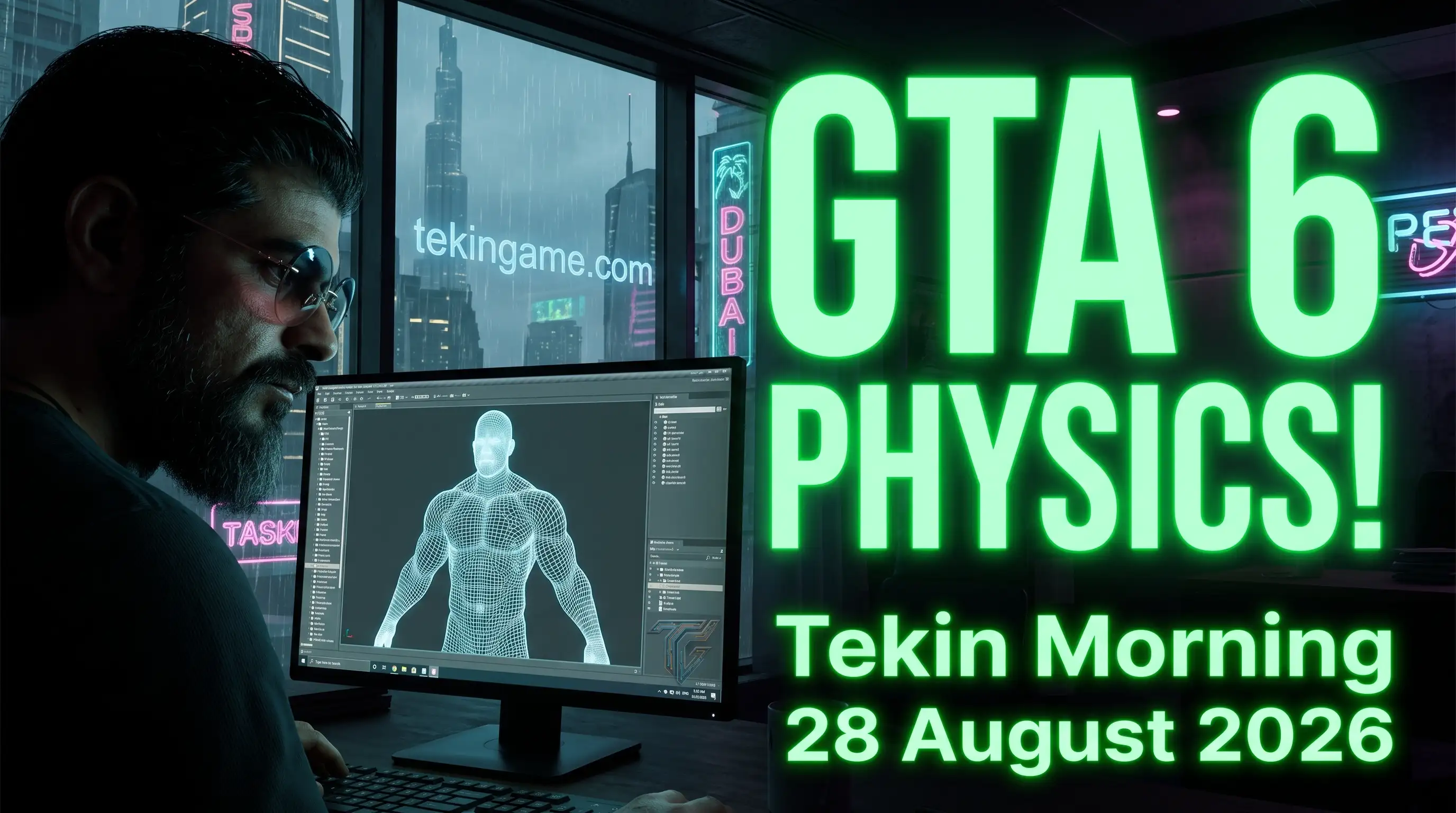 ☀️ تيكين مورنينغ 28 أغسطس 2026 | فيزياء GTA 6 المذهلة، إطلاق Gemini 3.5 وطفرة إنفيديا