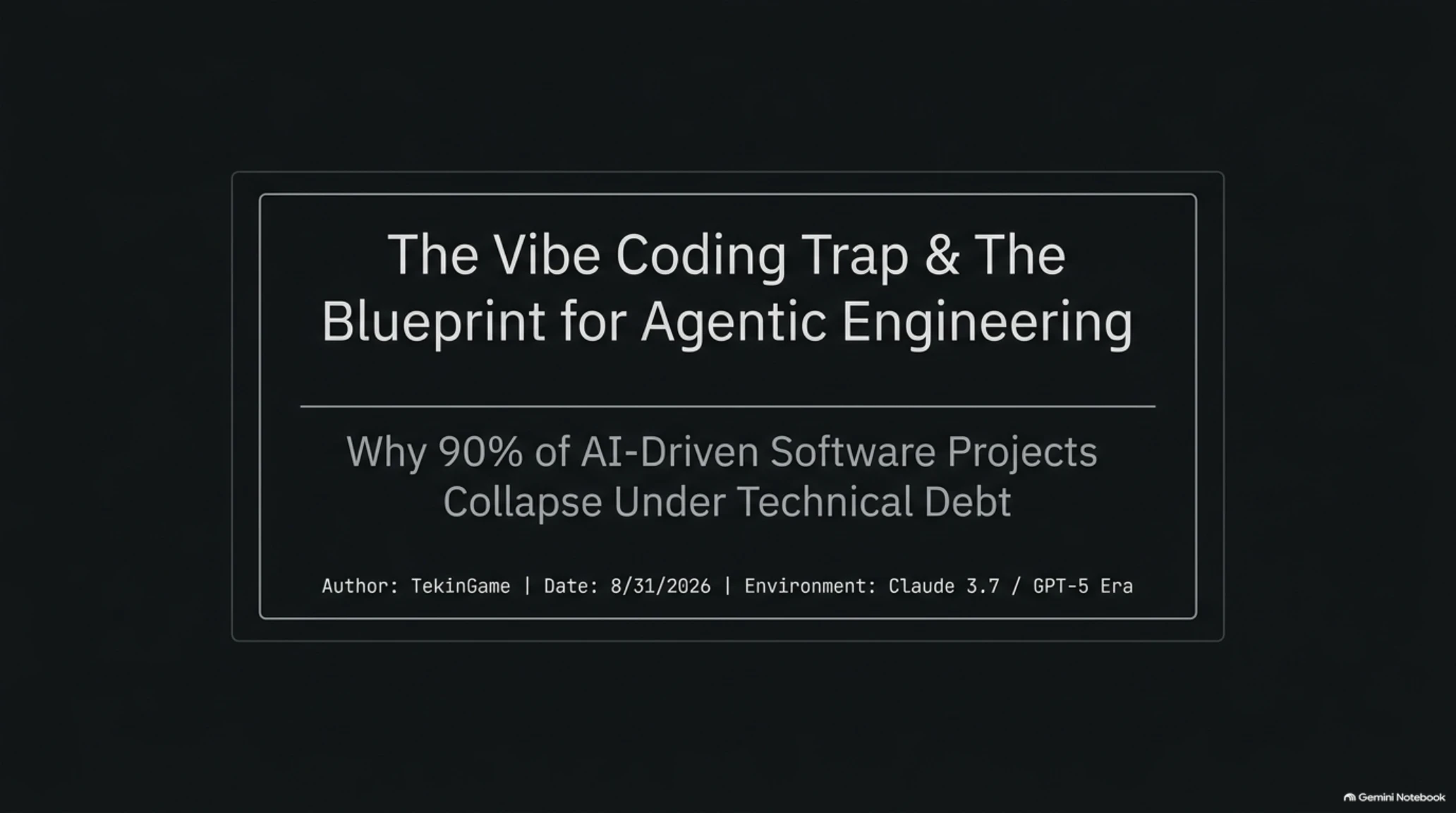 🎓 فخ Vibe Coding والدليل الشامل للهندسة البرمجية عاملية التوجه (Agentic Coding) - Gallery image 1