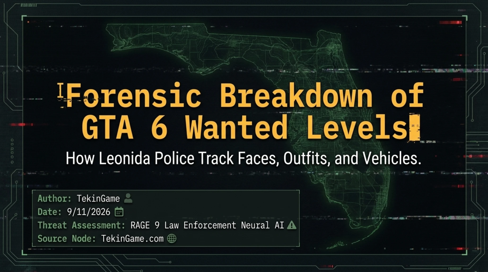 🧠 Tekin Analysis | GTA 6 Police AI: 6-Star Army, Facial Tracking & No Safehouses - Gallery image 1