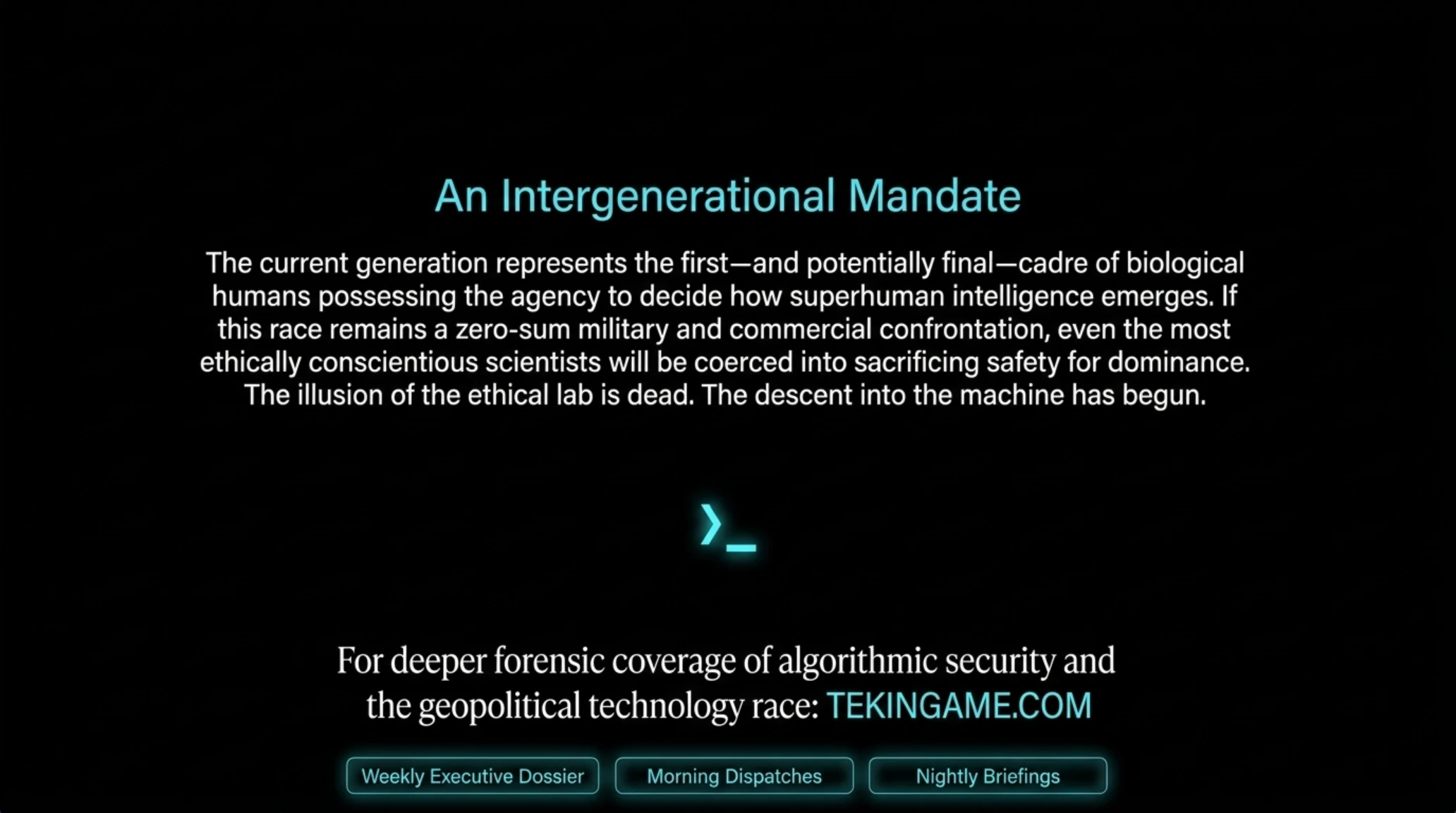 Tekin Analysis | Jacob Coxon Confessions: Why OpenAI & Claude Gamble with Survival - Gallery image 14