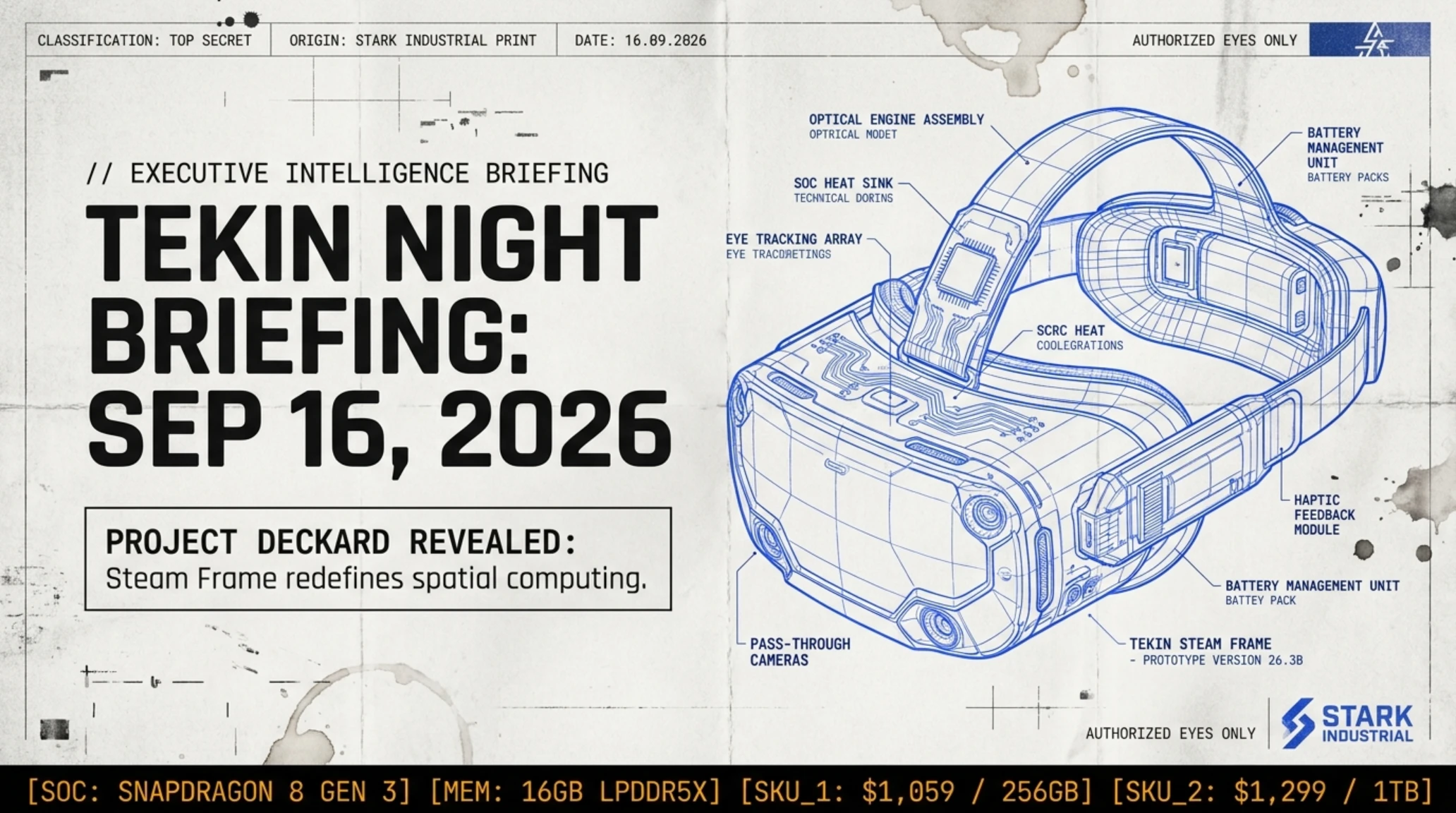 تيكين نايت 16 سبتمبر 2026: 🥽 نظارة Steam Frame، تأجيل 007 وتسريبات GTA 6 - Gallery image 1