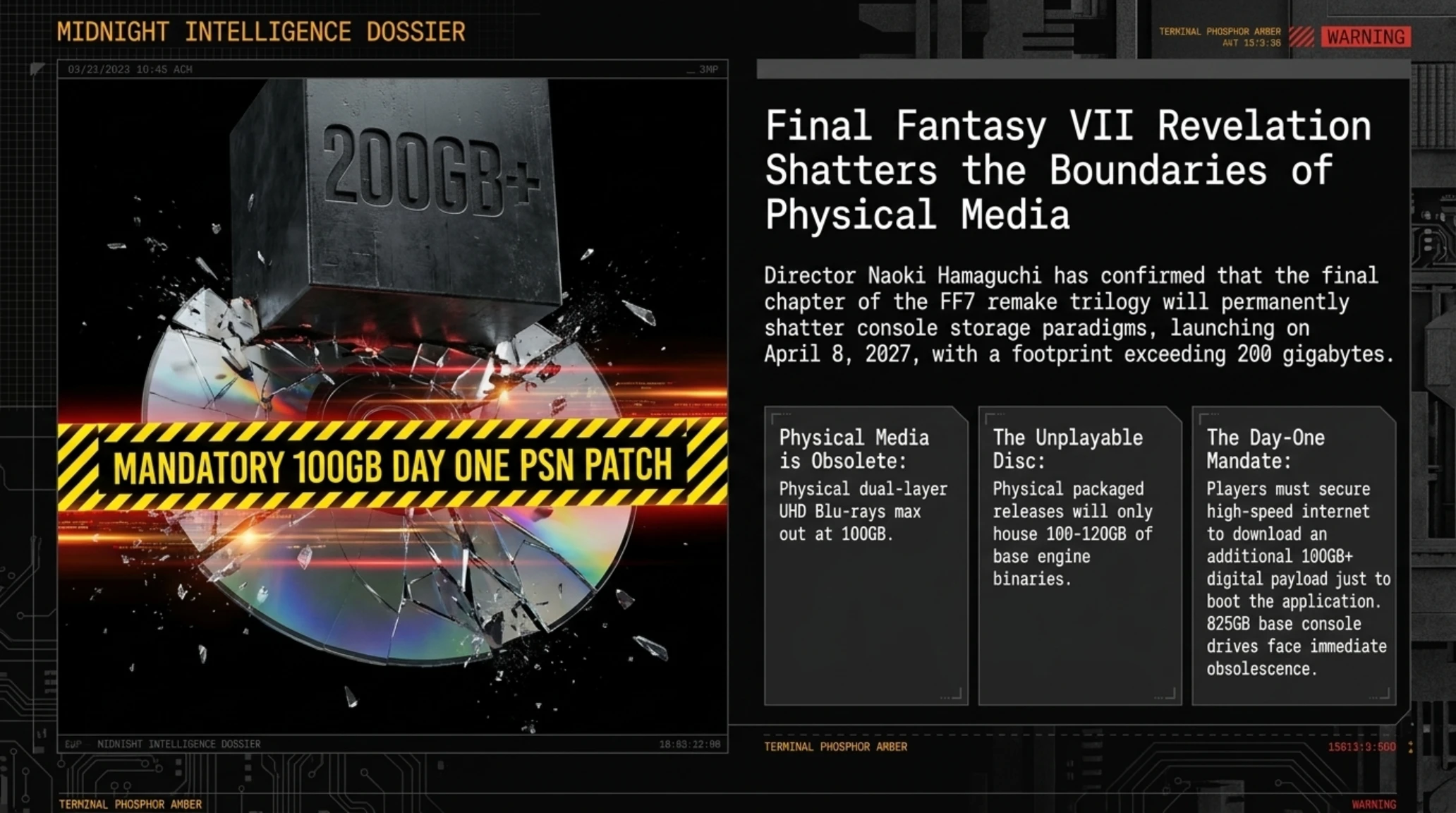 🚨 Tekin Night Sep 20, 2026 | Denuvo Sues Cracker & FF7 Hits 200GB - Gallery image 5