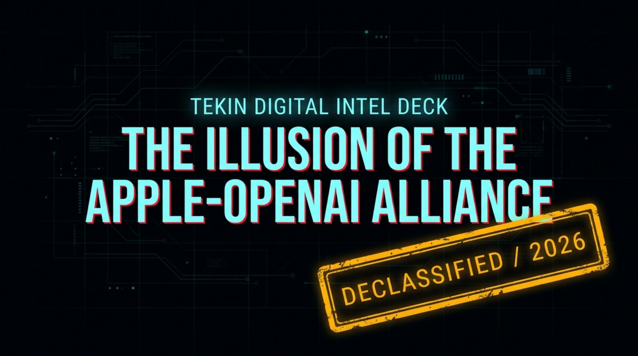 Tekin Analysis | 🚨 Apple & OpenAI Integration Epic Failure - Gallery image 1