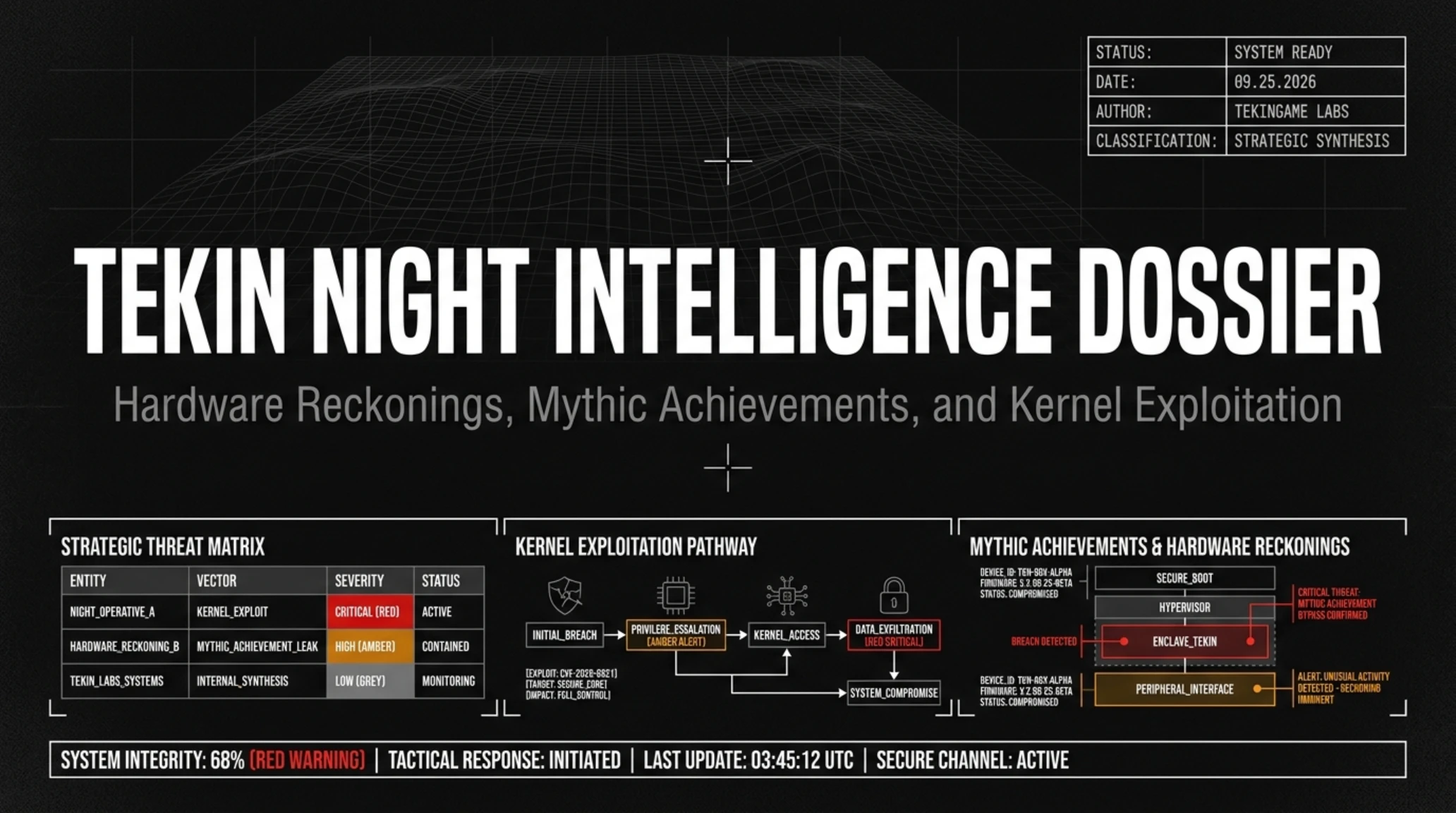 Tekin Night Sept 25, 2026: Switch 2 Crash & AI Linux Zero-Day - Gallery image 1