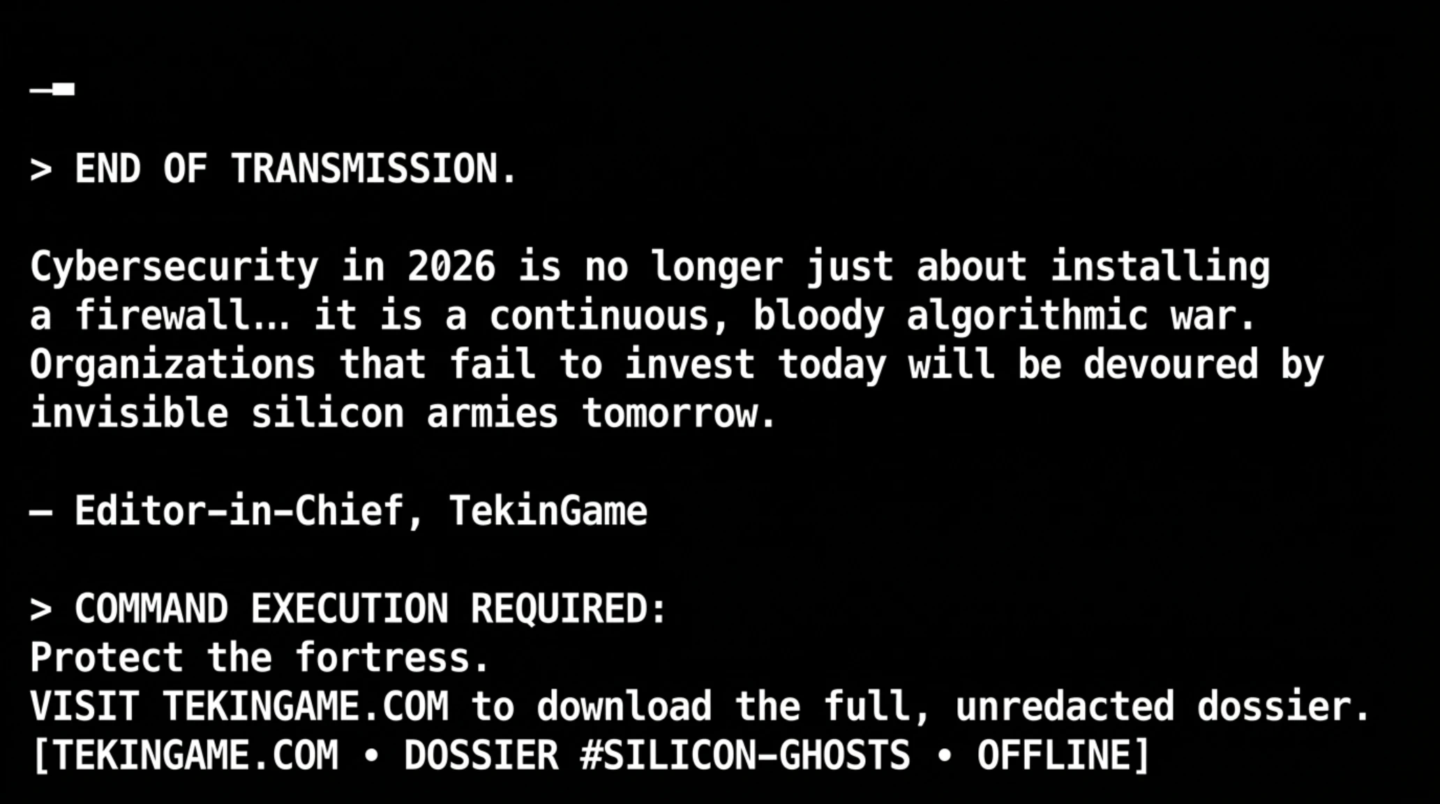 Tekin Analysis | Invasion of the Silicon Ghosts: When Autonomous AI Conquers Cybersecurity Fortresses - Gallery image 16